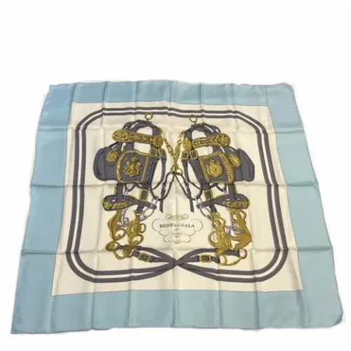 Pre-owned > Pre-owned Accessories > Pre-owned Scarves - - Hermès Vintage - Modalova
