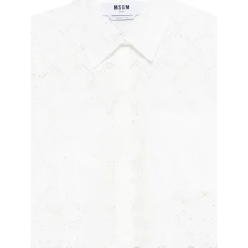 Blouses & Shirts > Shirts - - Msgm - Modalova