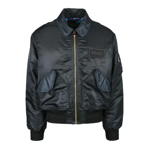 Jackets > Bomber Jackets - - Versace - Modalova