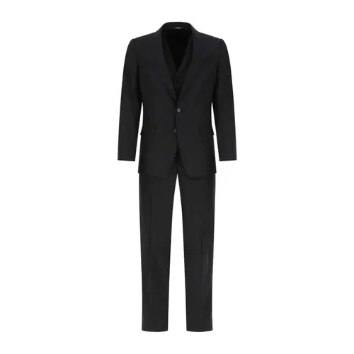 Suits > Suit Sets > Single Breasted Suits - - Dolce & Gabbana - Modalova