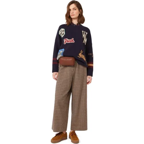 Trousers > Wide Trousers - - Weekend Max Mara - Modalova