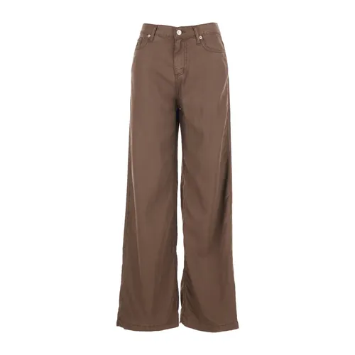Trousers > Wide Trousers - - Roy Roger's - Modalova