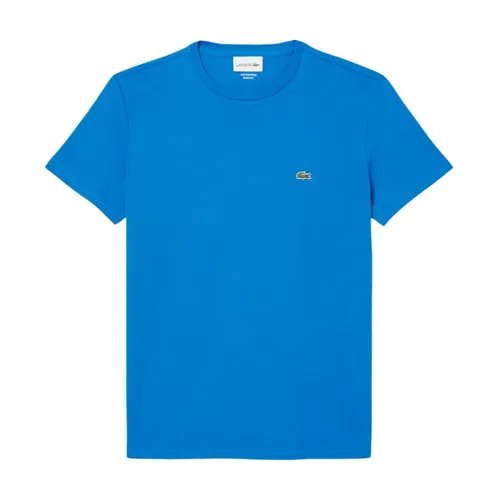Lacoste - Tops > T-Shirts - Blue - Lacoste - Modalova