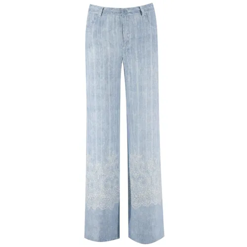 Jeans > Straight Jeans - - Ermanno Scervino - Modalova