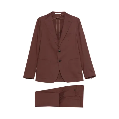 Suits > Suit Sets > Single Breasted Suits - - Tagliatore - Modalova