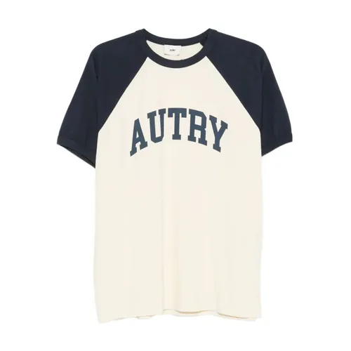 Autry - Tops > T-Shirts - Beige - Autry - Modalova