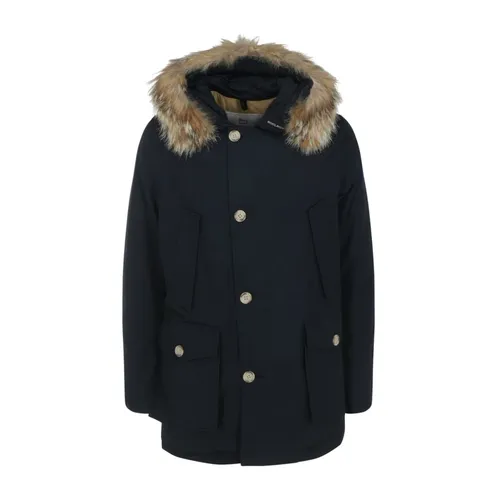 Woolrich - Coats > Parkas - Blue - Woolrich - Modalova
