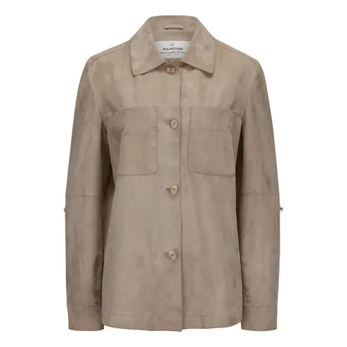 Jackets > Leather Jackets - - Milestone - Modalova