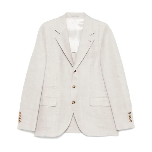 Jackets > Blazers - - Brunello Cucinelli - Modalova