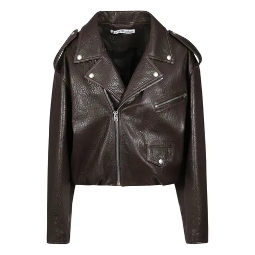 Jackets > Leather Jackets - - Acne Studios - Modalova