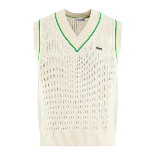 Knitwear > Sleeveless Knitwear - - Lacoste - Modalova