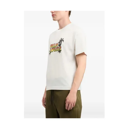 Tops > T-Shirts - - Palm Angels - Modalova