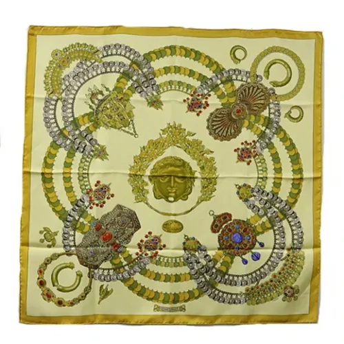 Pre-owned > Pre-owned Accessories > Pre-owned Scarves - - Hermès Vintage - Modalova