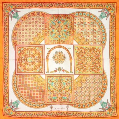 Pre-owned > Pre-owned Accessories > Pre-owned Scarves - - Hermès Vintage - Modalova