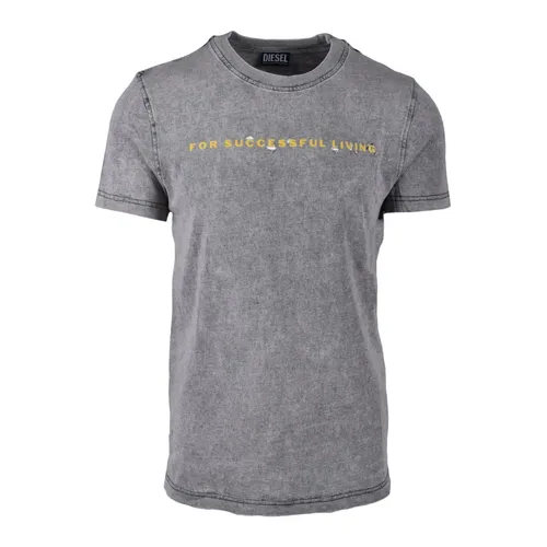 Diesel - Tops > T-Shirts - Gray - Diesel - Modalova