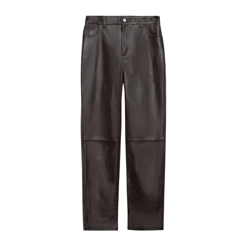 Trousers > Leather Trousers - - IVY OAK - Modalova