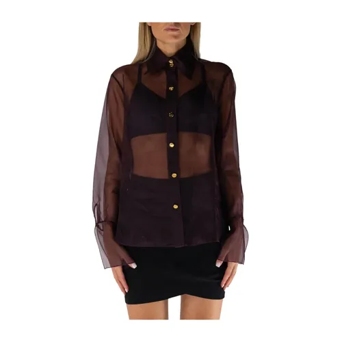 Blouses & Shirts > Shirts - - Elisabetta Franchi - Modalova
