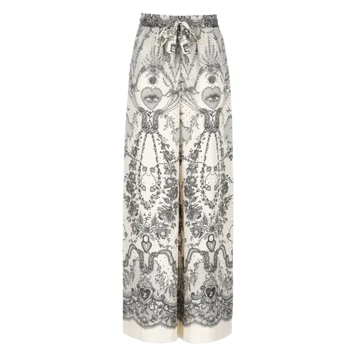 Trousers > Wide Trousers - - Zimmermann - Modalova