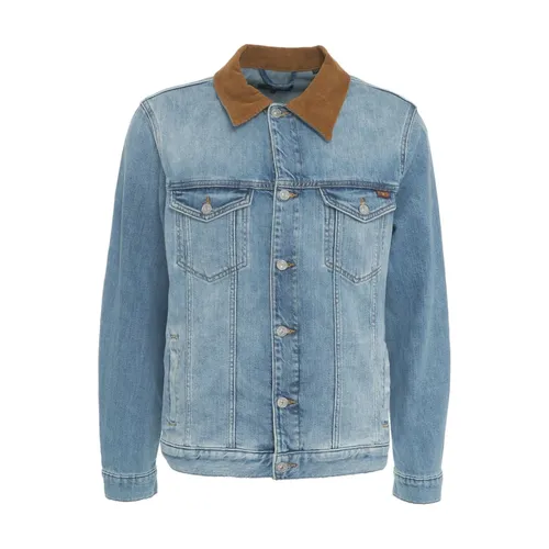 Jackets > Denim Jackets - - 7 For All Mankind - Modalova