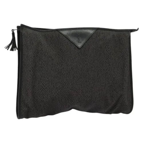 Pre-owned > Pre-owned Bags > Pre-owned Clutches - - Saint Laurent Vintage - Modalova