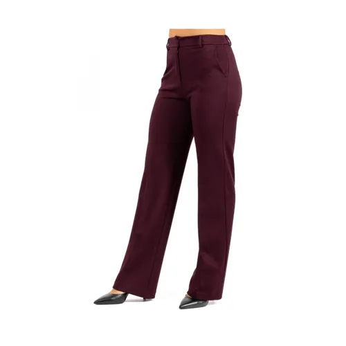 Trousers > Straight Trousers - - Hanita - Modalova