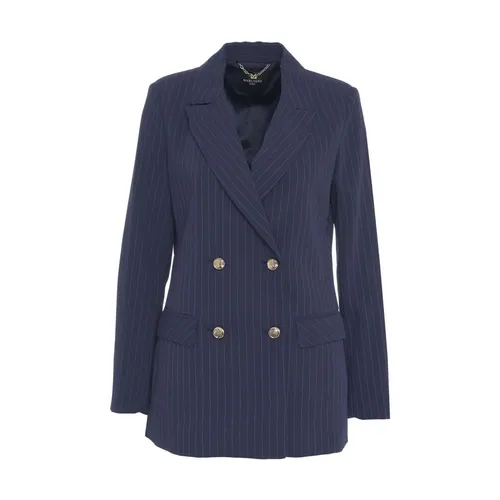 Guess - Jackets > Blazers - Blue - Guess - Modalova