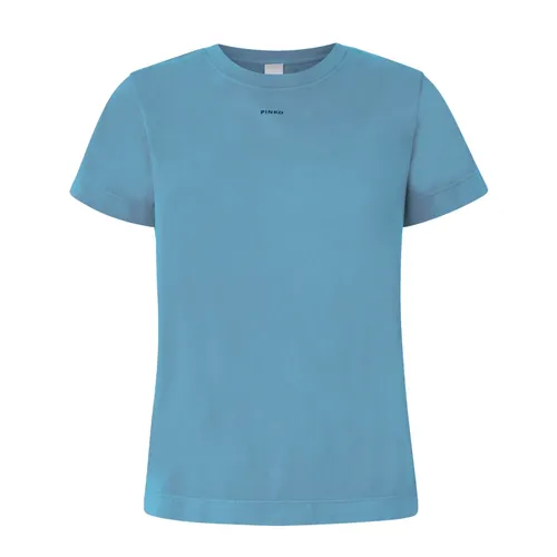 Pinko - Tops > T-Shirts - Blue - Pinko - Modalova