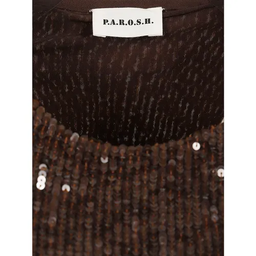 Tops > Sleeveless Tops - - P.a.r.o.s.h. - Modalova