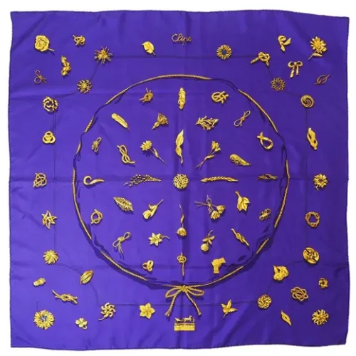 Pre-owned > Pre-owned Accessories > Pre-owned Scarves - - Hermès Vintage - Modalova