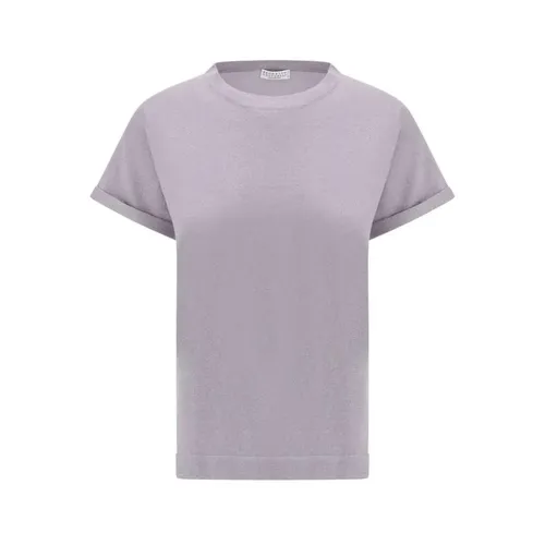 Tops > T-Shirts - - Brunello Cucinelli - Modalova