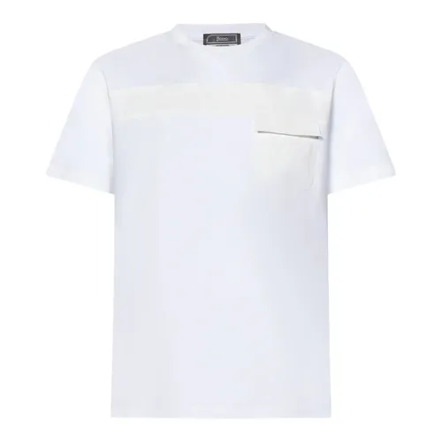 Herno - Tops > T-Shirts - White - Herno - Modalova