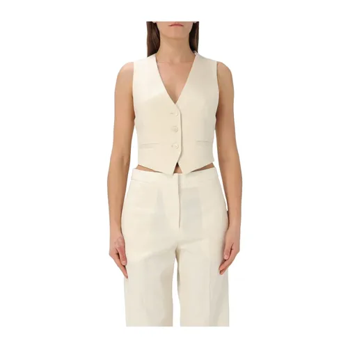Dondup - Jackets > Vests - Beige - Dondup - Modalova