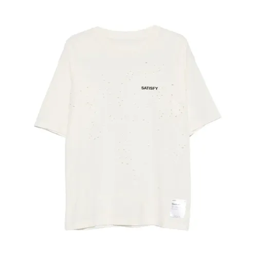 Satisfy - Tops > T-Shirts - White - Satisfy - Modalova
