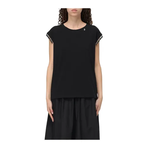 Liu Jo - Tops > T-Shirts - Black - Liu Jo - Modalova