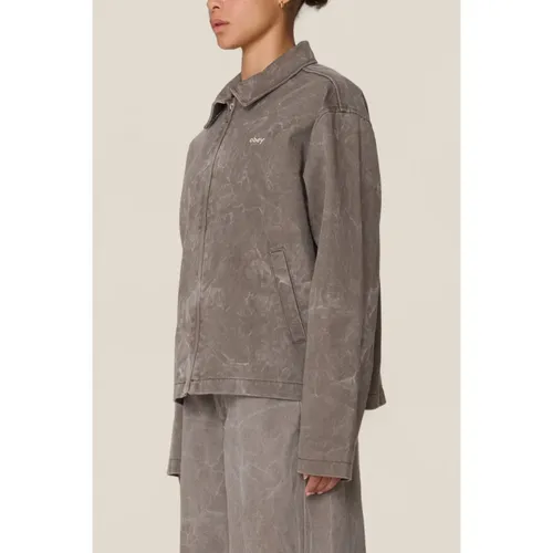 Jackets > Light Jackets - - Obey - Modalova