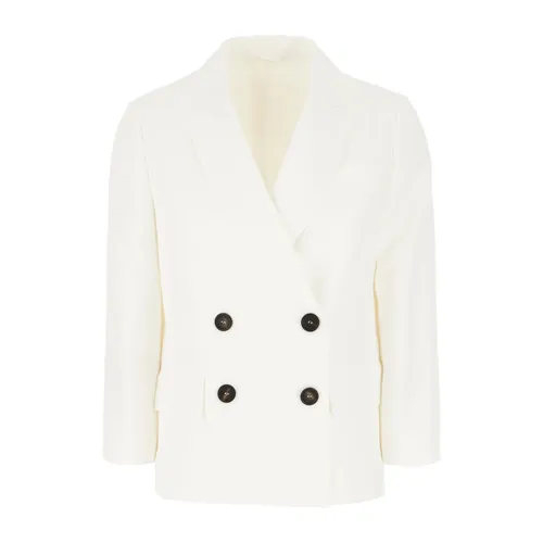 Jackets > Blazers - - Brunello Cucinelli - Modalova