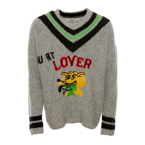 Knitwear > V-neck Knitwear - - ERL - Modalova