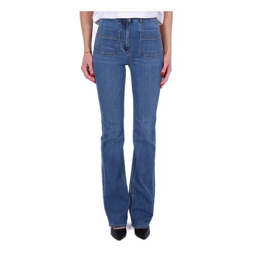 Jeans > Boot-cut Jeans - - Elisabetta Franchi - Modalova
