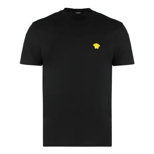 Versace - Tops > T-Shirts - Black - Versace - Modalova