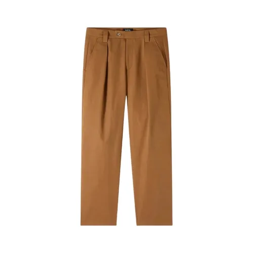 Trousers > Straight Trousers - - A.p.c. - Modalova