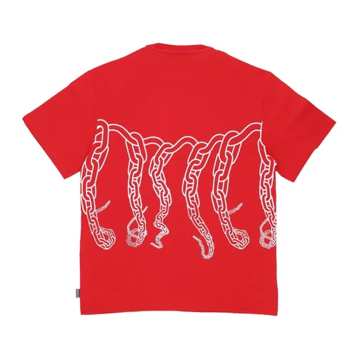 Octopus - Tops > T-Shirts - Red - Octopus - Modalova
