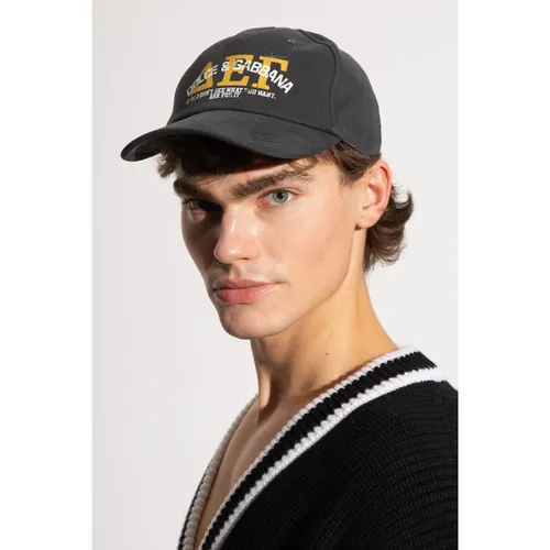Accessories > Hats > Caps - - Dolce & Gabbana - Modalova