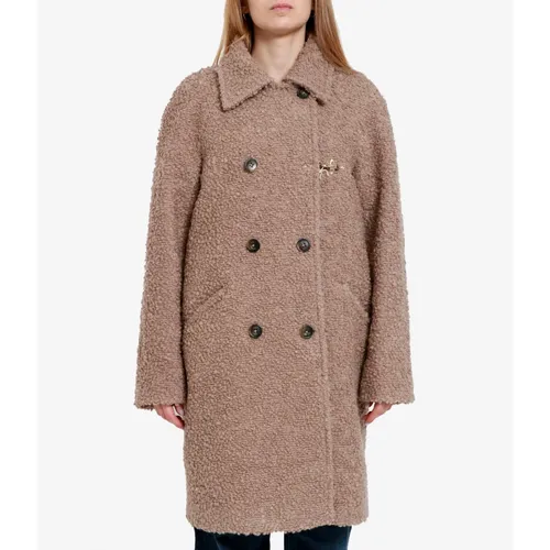 Coats > Double-Breasted Coats - - Fay - Modalova