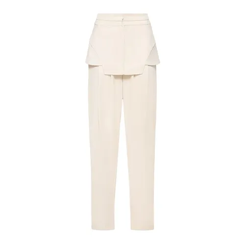 Trousers > Straight Trousers - - Andrea Adamo - Modalova