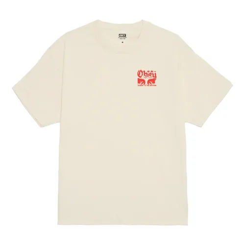 Obey - Tops > T-Shirts - Beige - Obey - Modalova