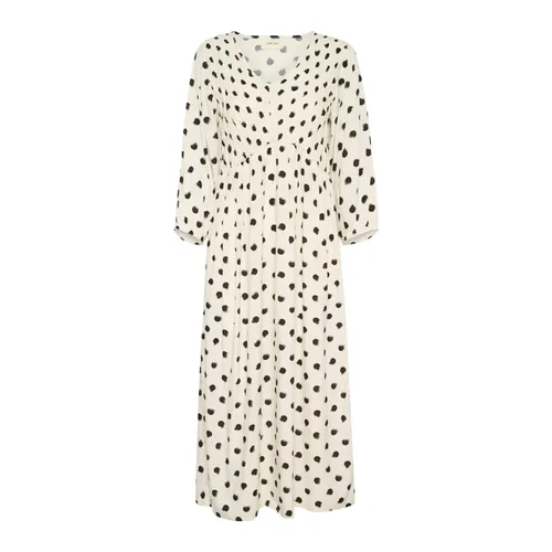 Dresses > Day Dresses > Midi Dresses - - Cream - Modalova
