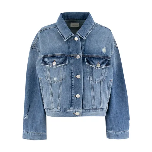 Jackets > Denim Jackets - - Pinko - Modalova