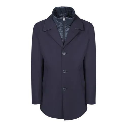 Herno - Jackets > Blazers - Blue - Herno - Modalova
