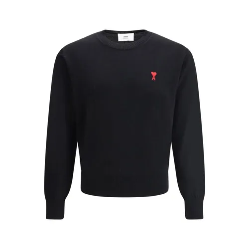 Knitwear > Round-neck Knitwear - - Ami Paris - Modalova
