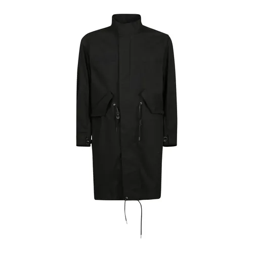 Sacai - Coats > Parkas - Black - Sacai - Modalova